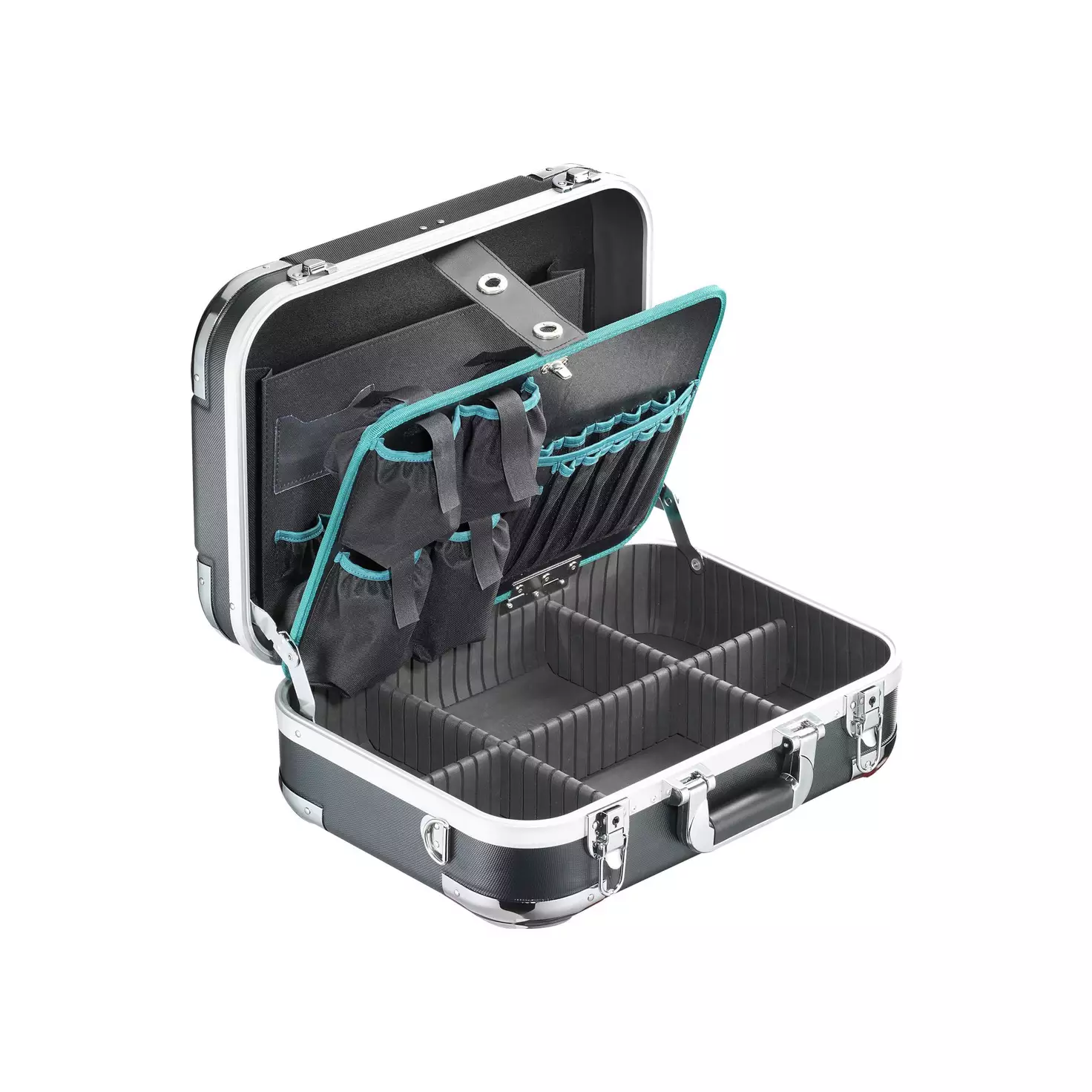 663207_TECHNOCRAFT_ABS-Wkzg-Koffer_PRO_CHROME_L_PROCHROME_leer